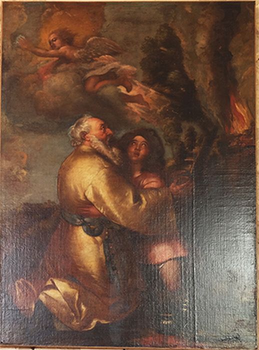 tableau : Sacrifice d'Isaac