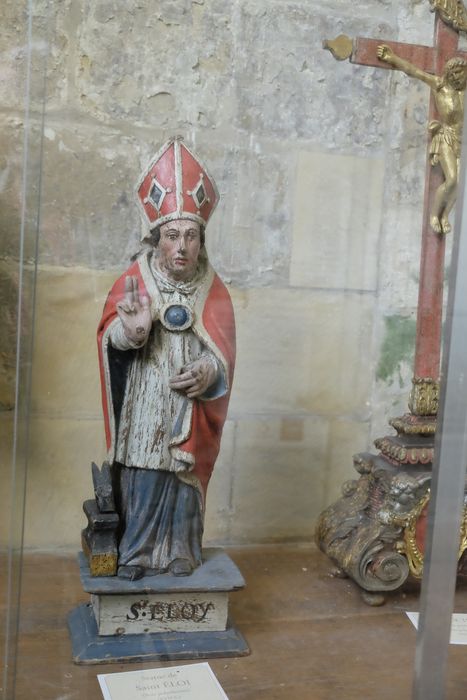 statue : Saint Eloi bénissant - © Ministère de la Culture (France), Médiathèque du patrimoine et de la photographie, diffusion GrandPalaisRmn Photo