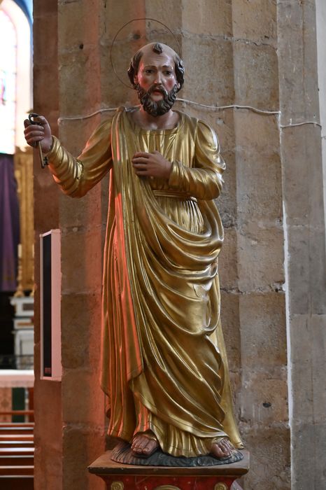 Statue-reliquaire : Saint Pierre