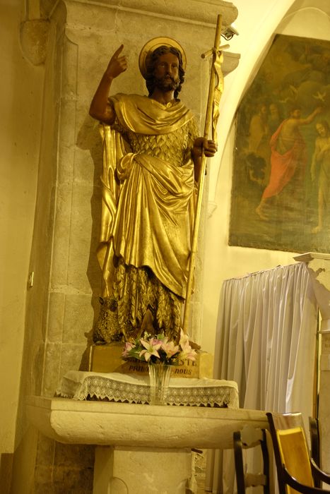 statue : Saint Jean Baptiste