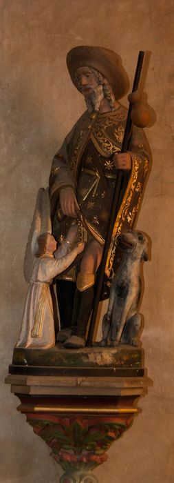 statue (petite nature) : saint Roch - © Ministère de la Culture (France), Médiathèque du patrimoine et de la photographie, diffusion GrandPalaisRmn Photo
