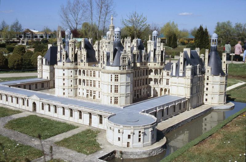 Maquette du château se trouvant à France miniature