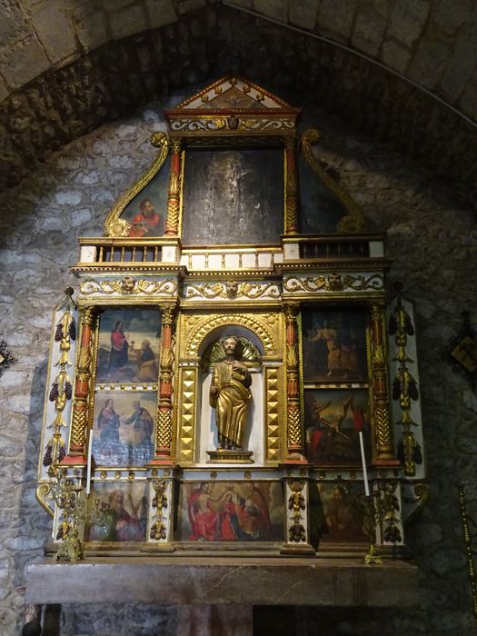 Retable de saint Pierre, tableaux