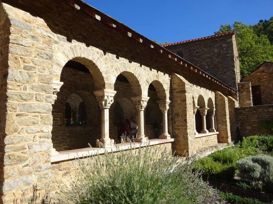 cloître, vue partielle