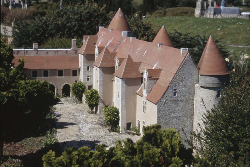 Maquette du château se trouvant à France miniature