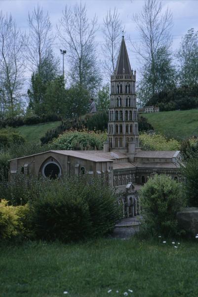 Maquette de l'église se trouvant à France miniature