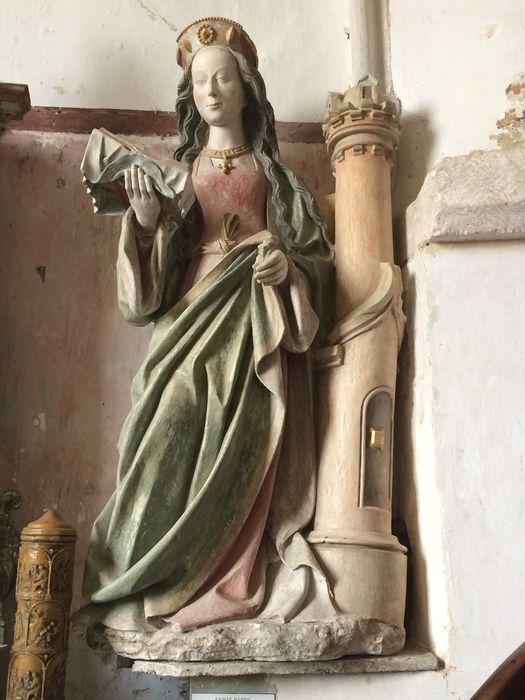 Statue : Sainte Barbe