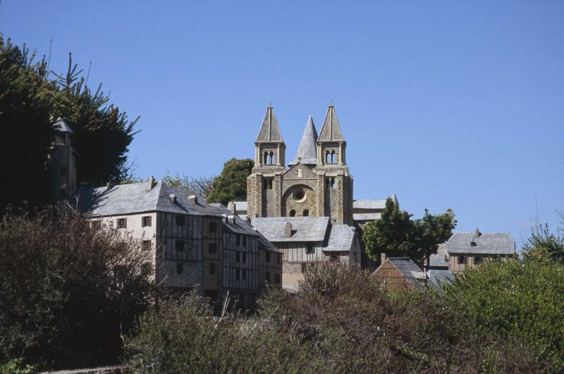 Maquette de l'abbaye se trouvant à France miniature