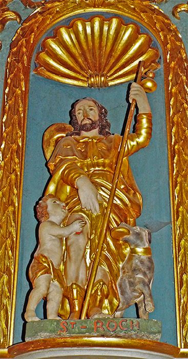 Statue : Saint Roch