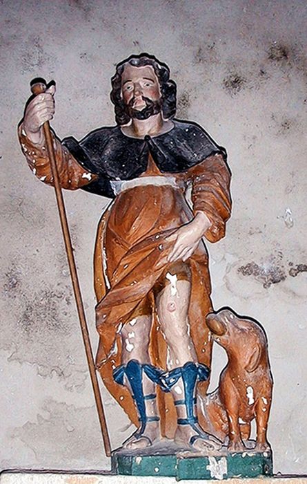 statue : Saint Roch