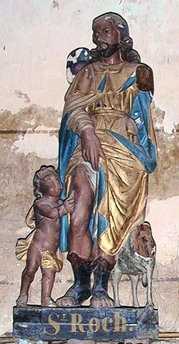 statue : Saint Roch