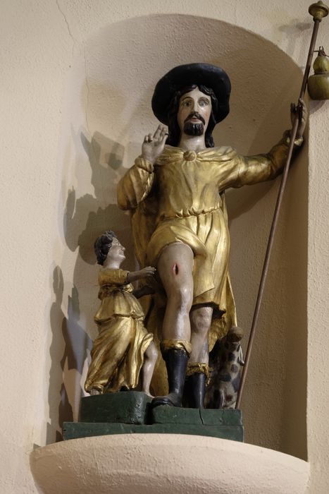 groupe sculpté : Saint Roch - © Ministère de la Culture (France), Médiathèque du patrimoine et de la photographie, diffusion GrandPalaisRmn Photo