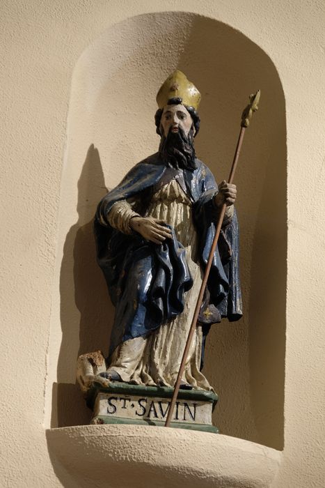 statue : Saint Savin - © Ministère de la Culture (France), Médiathèque du patrimoine et de la photographie, diffusion GrandPalaisRmn Photo