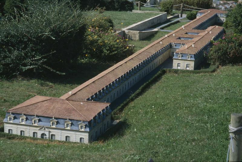 Maquette de la corderie se trouvant à France miniature