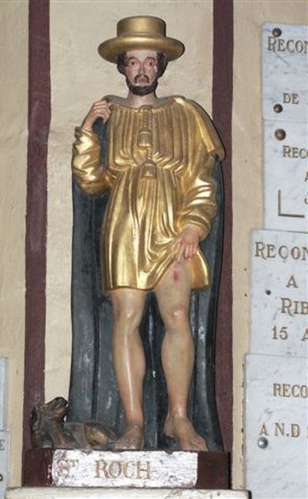 statue : Saint Roch - © Ministère de la Culture (France), Médiathèque du patrimoine et de la photographie, diffusion GrandPalaisRmn Photo