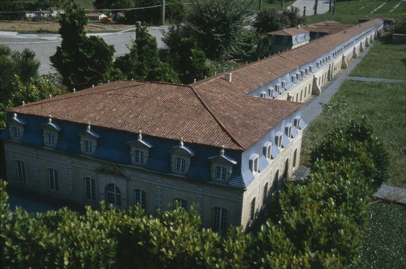 Maquette de la corderie se trouvant à France miniature