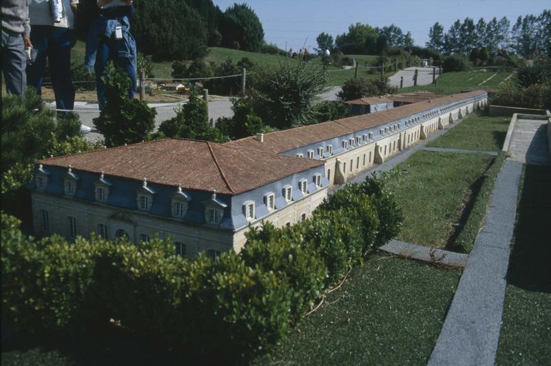 Maquette de la corderie se trouvant à France miniature