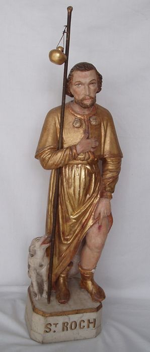 Statue : Saint Roch