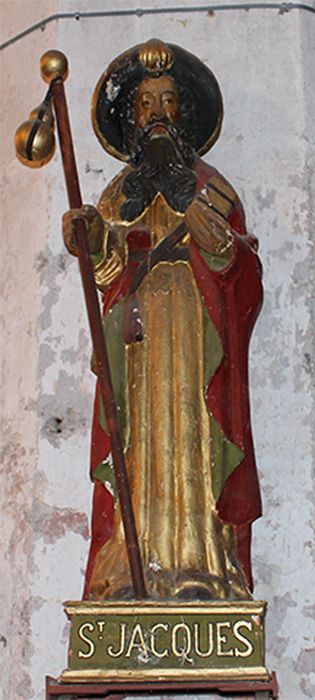 statue : Saint Jacques - © Ministère de la Culture (France), Médiathèque du patrimoine et de la photographie, diffusion GrandPalaisRmn Photo