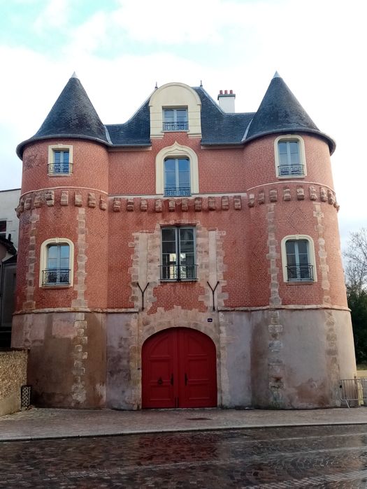 châtelet d’entrée, élévation nord-ouest