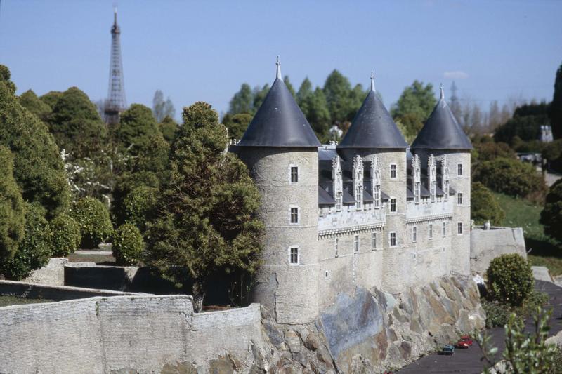 Maquette du château se trouvant à France miniature