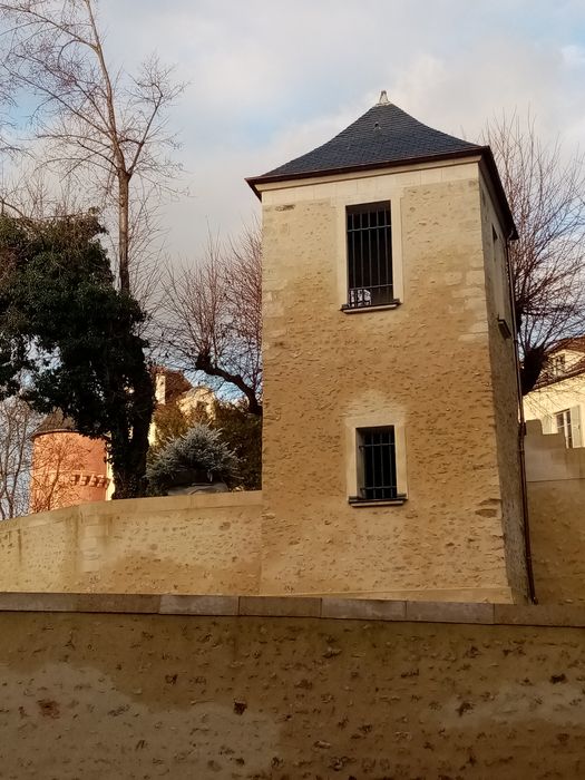 tour d’enceinte sud, élévation sud