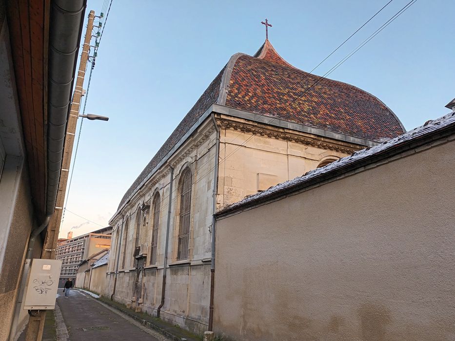 Chapelle, façade sur l’impasse de la Visitation