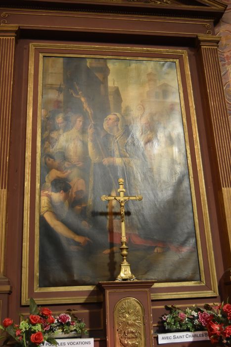 tableau : Procession de saint Charles Borromée pendant la peste de Milan