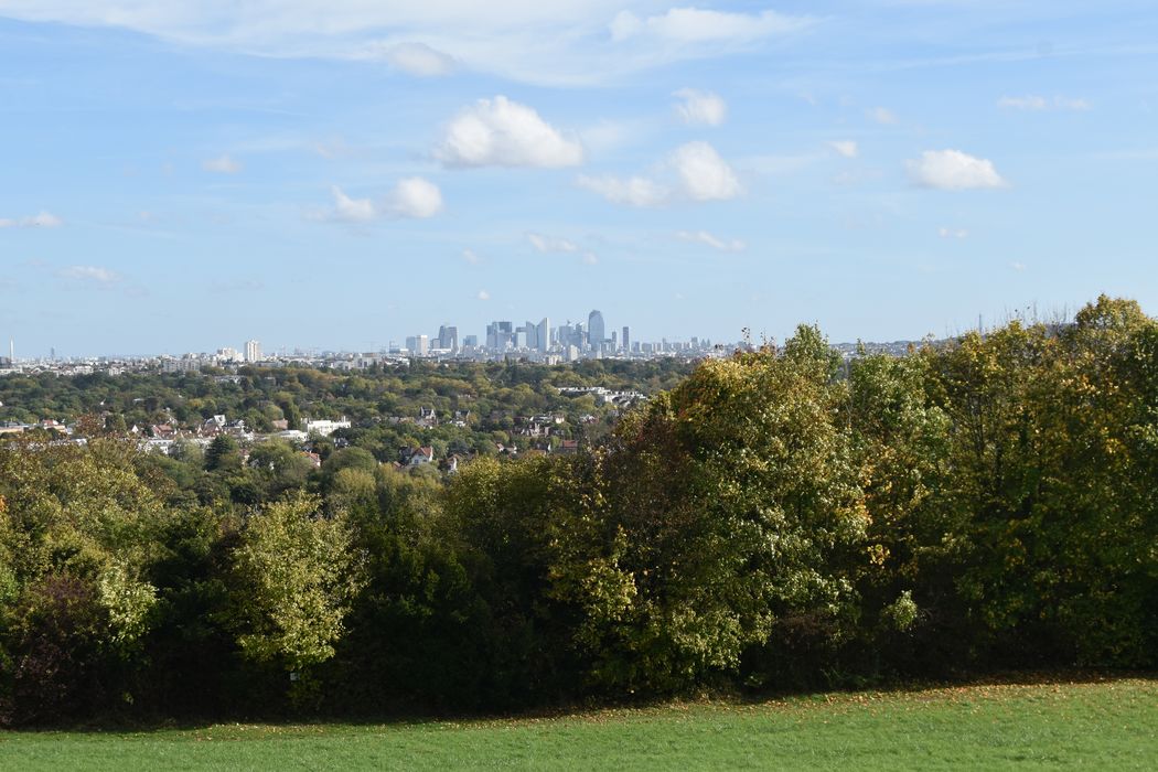 panorama est depuis la terrasse