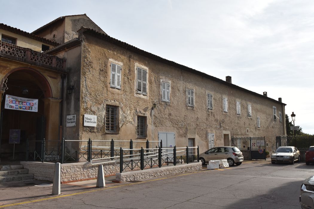 bâtiment conventuel, façade ouest