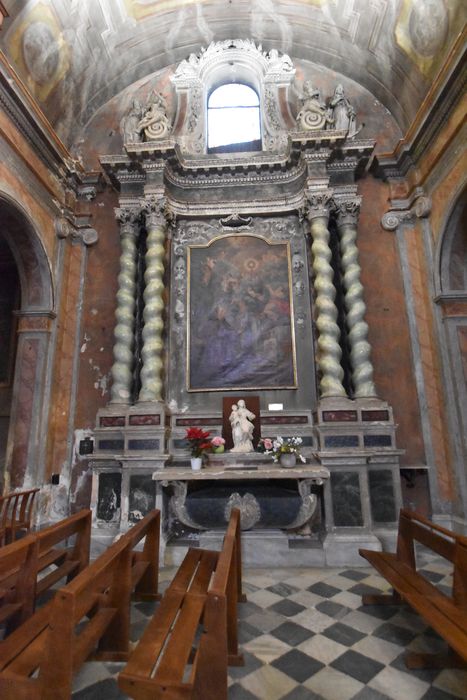 retable latéral sud, tableau