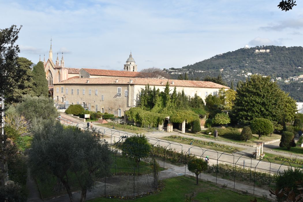 ancien jardin, vue partielle