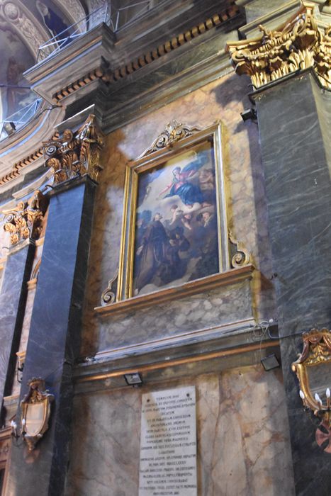 tableau, cadre : l'Apparition de la Vierge à Saint-François - © Ministère de la Culture (France), Médiathèque du patrimoine et de la photographie, diffusion GrandPalaisRmn Photo