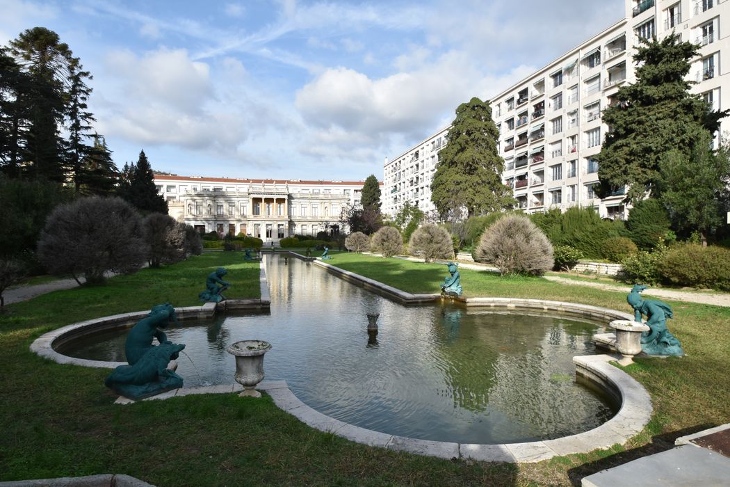 parc, vue partielle