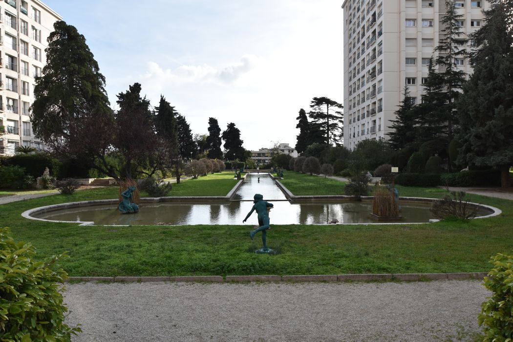 parc, vue partielle