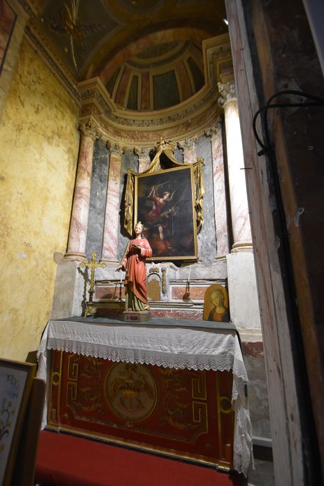 tableau : Saint Michel archange terrassant le démon