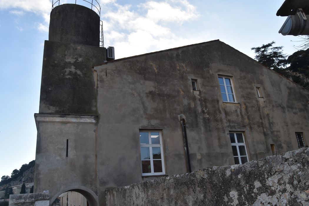 bâtiment de l’ancien hôpital, pignon nord