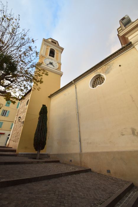 façade latérale sud, vue partielle