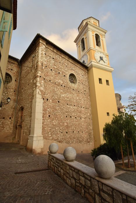 façade latérale sud, vue partielle