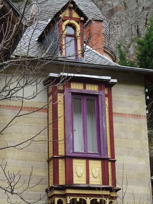 façade sud-ouest, détail d’une fenêtre