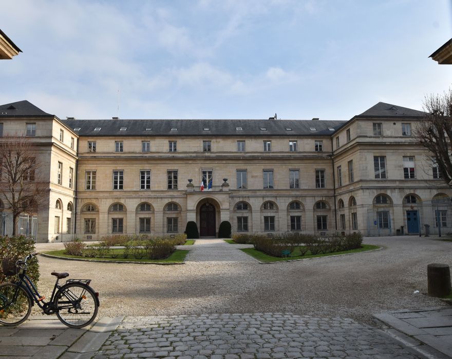 pavillon Boncourt, façade ouest