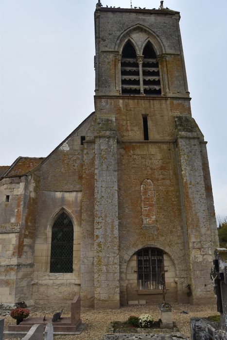 clocher, élévation sud