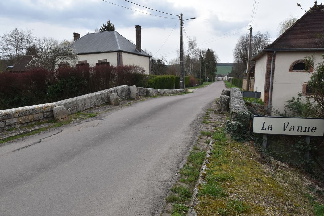 vue générale du pont en direction du Sud