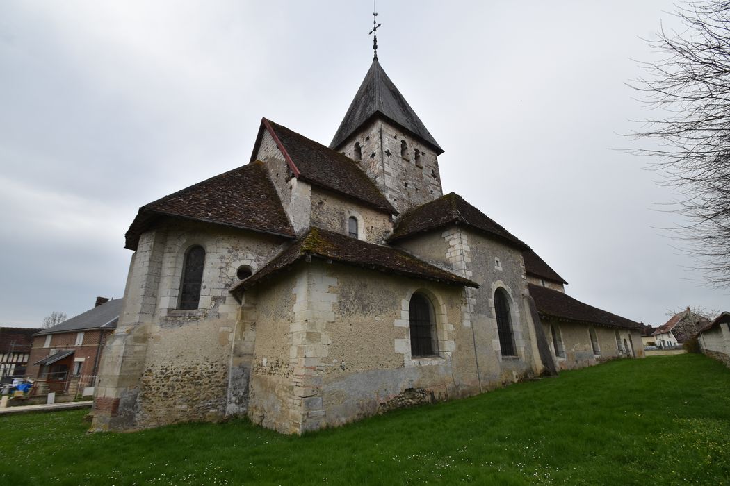 façade latérale nord