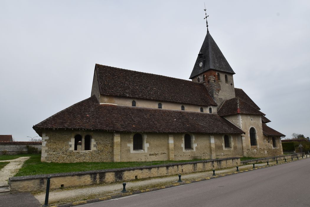 façade latérale sud