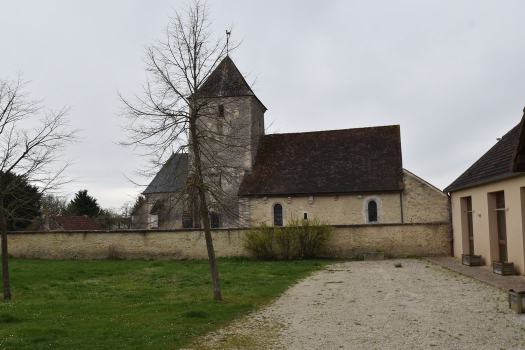 façade latérale nord