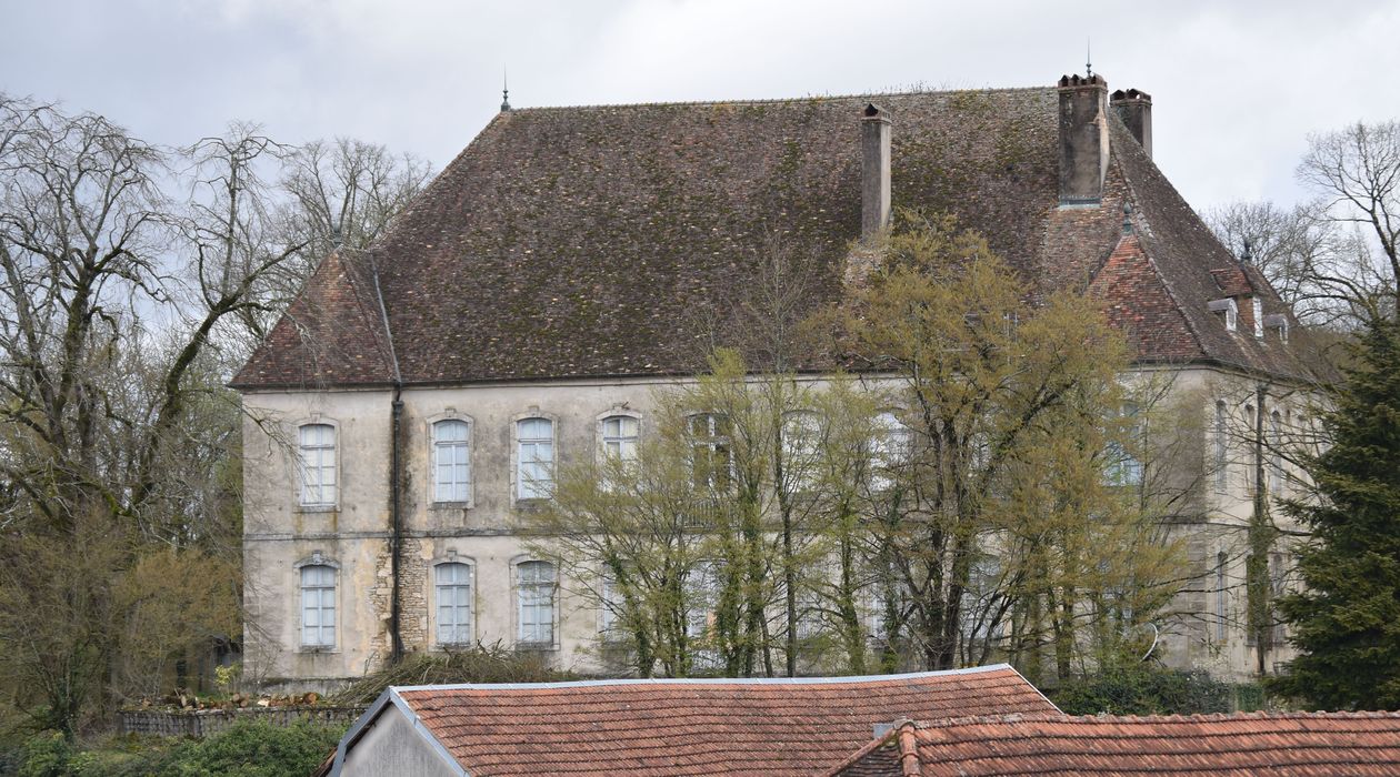 façade sud-ouest, vue partielle