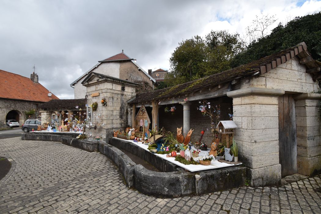 Vue générale de la fontaine