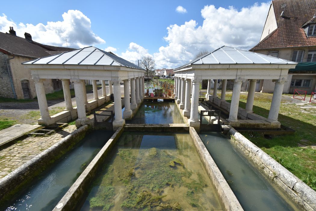 vue générale des lavoirs, ensemble nord-est