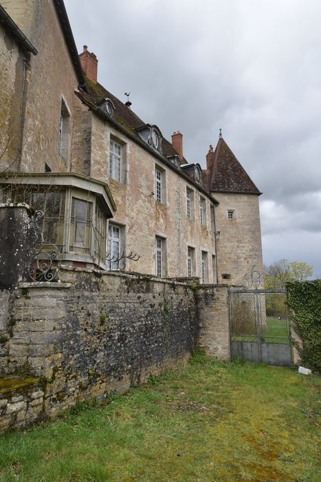 façade nord, vue partielle